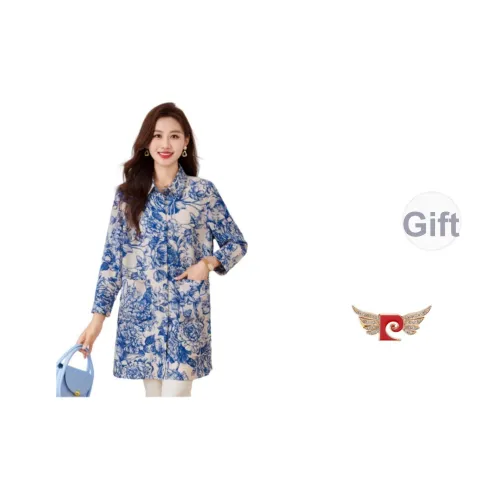 PIERRE CARDIN Blue Women's Shirts PIERRE CARDIN Синий Женские Рубашки