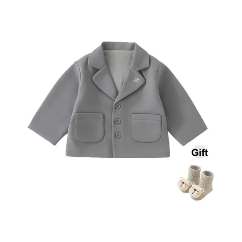 Miss Yali Куртки и Пальто Темно-Серый Детский