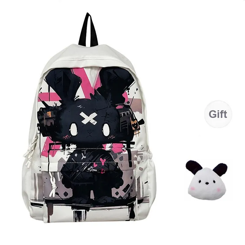 PAIBLOKS Nylon Backpack Regular Unisex Multicolor-12