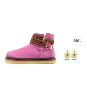 OETZI Snow Boots Women's Rose Red