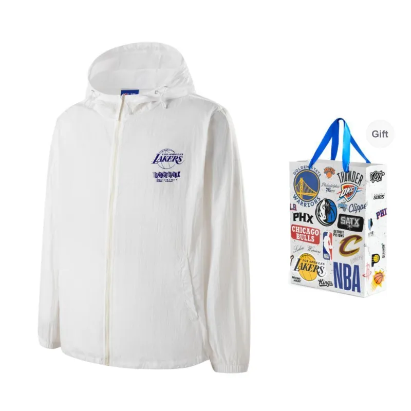 NBA Los Angeles Lakers Jackets & Coats Unisex White-0