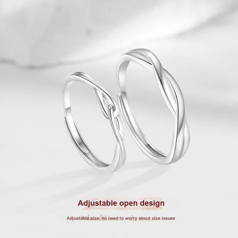 Master Kim S999 Fine Silver Rings Unisex-3