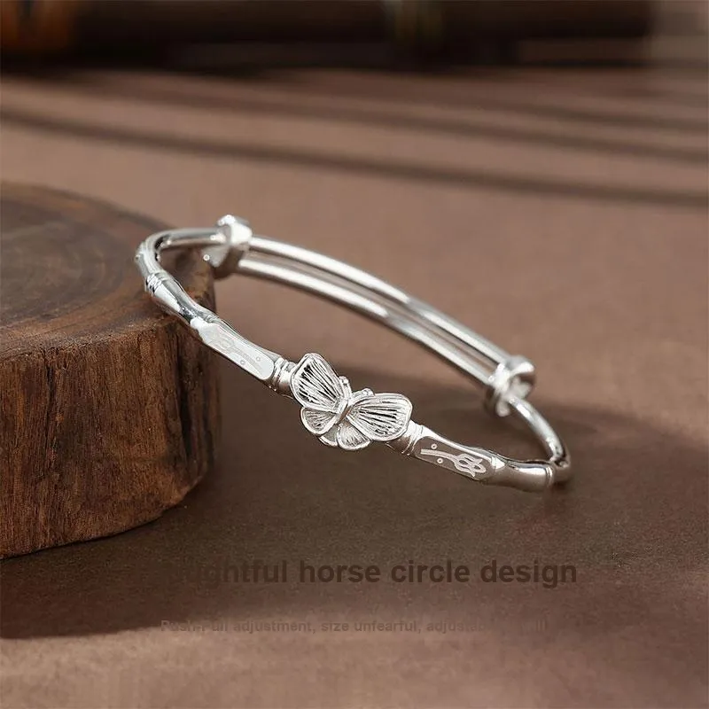 TRUE ME 999 Fine Silver Bangles Women's-3