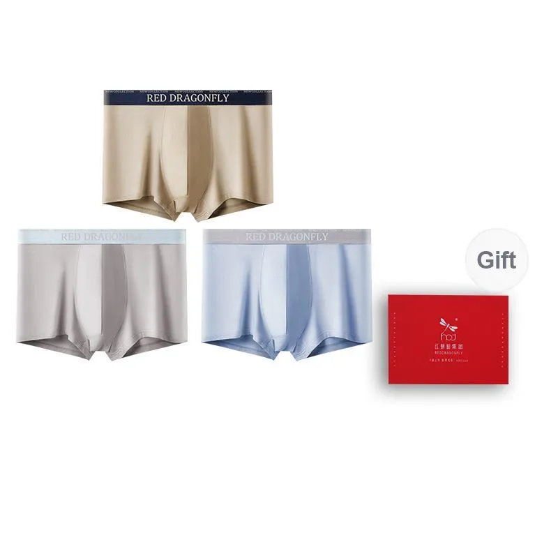 RED DRAGONFLY Underpants Men's 3 Pack Gift Box Set-13