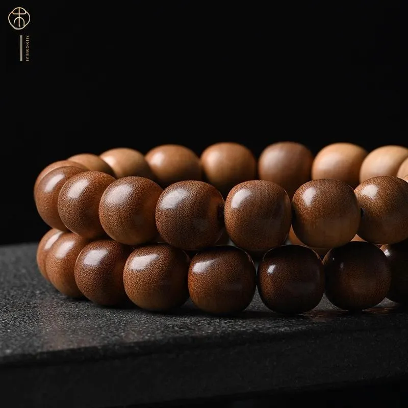 YIZHILIN Black Flesh Old Sandalwood Bracelets Unisex-3