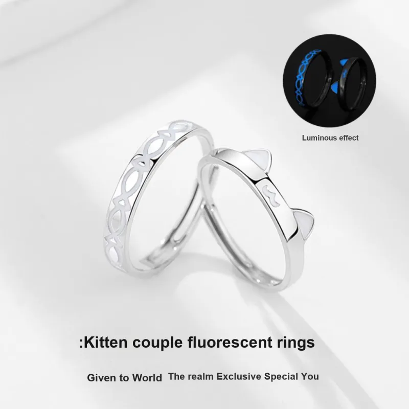 MAGICPOLE 925 Sterling Silver Rings Unisex Silver-3