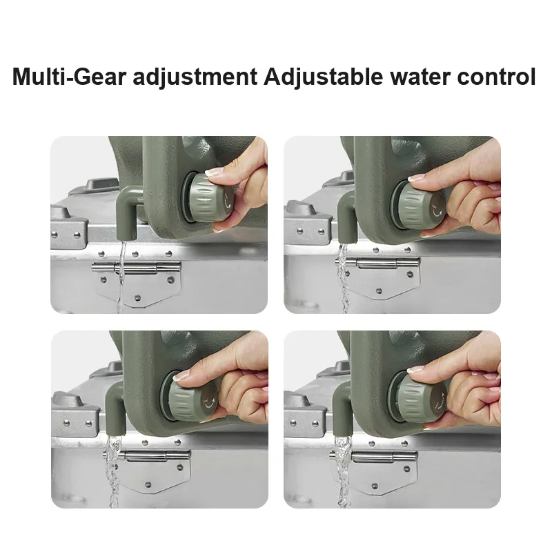 NATUREHIKE Outdoor Water Equipment Bucket 12 20L PE-21