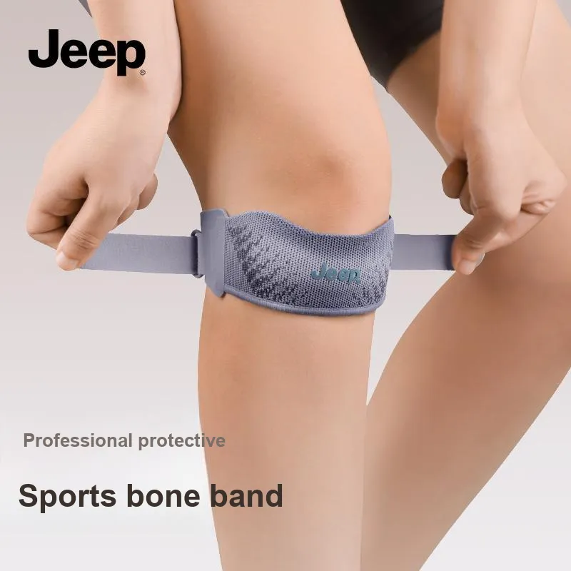 Jeep Sports Support Jogging Mountaineering Hiking 1 Pack Patella Bands Unisex Overall Protective Equipment-1