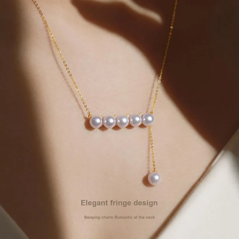 ME LUXE Saltwater Pearl Necklaces Women's-2