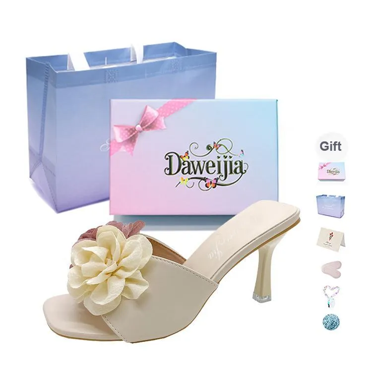Dawei's House Slide Slippers Women's Gift Box Set-9