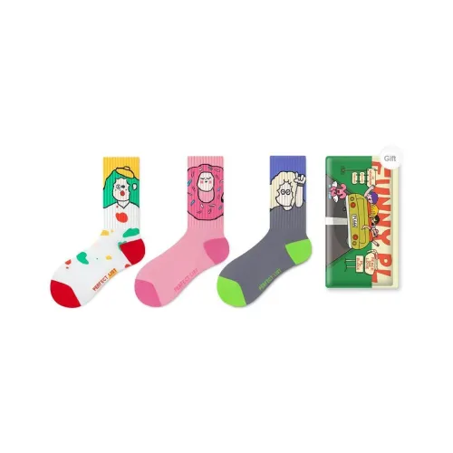 PL Носки Crew Унисекс Сумка для покупок 3 упаковки