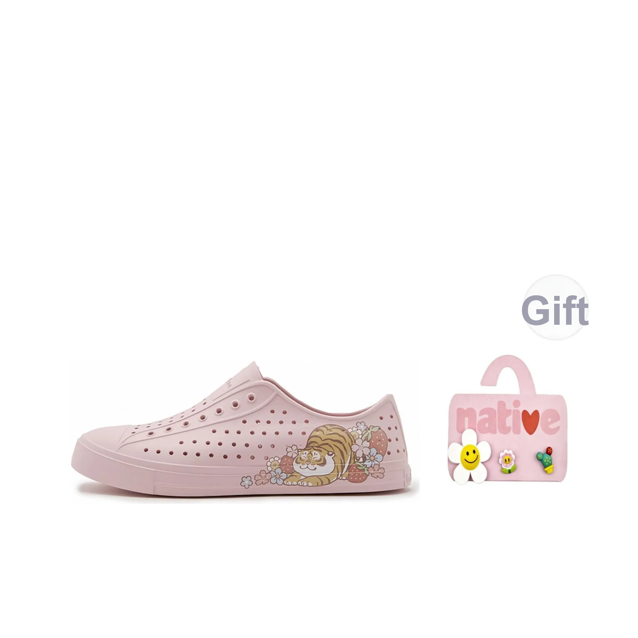 I Am Not A Fat Tiger x Native Shoes Bloom Clogs Unisex