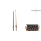 Brown-Crossbody Extension Strap[Upgraded/More Secure]