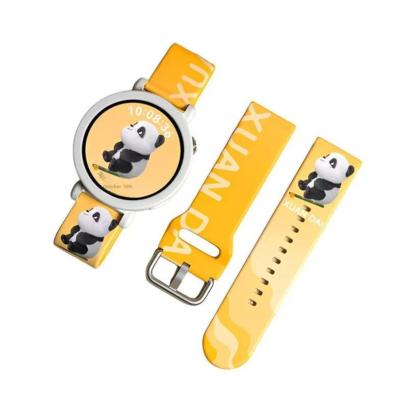 IBOANN Watch Band Huawei Compatibility Silicone Material-6