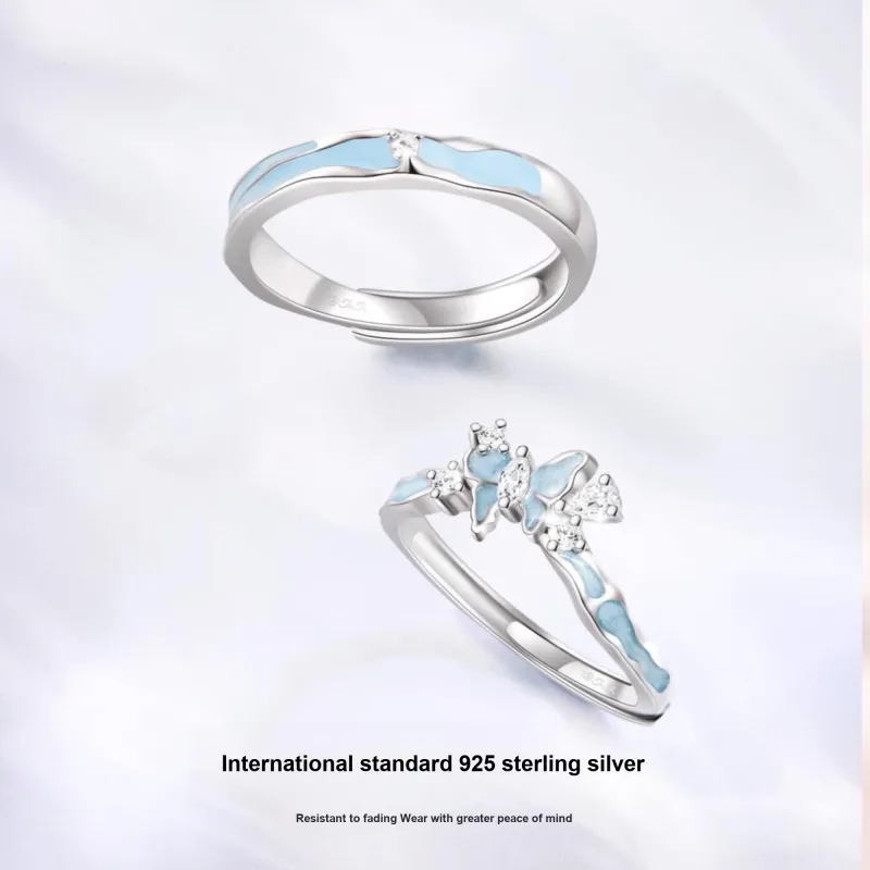ZHENJIUJIU Silver 925 Rings Unisex-1