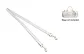 Glacier White Underarm Shoulder Strap