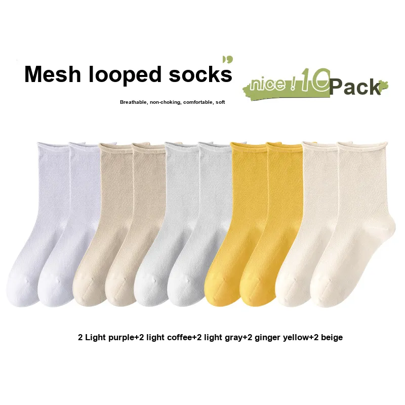 7 SEVFUN Mid Calf Socks Women's Combo Set-39