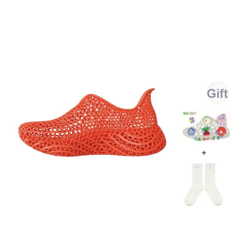 STARAY Cells 3D Printing Clogs Unisex Orange-1
