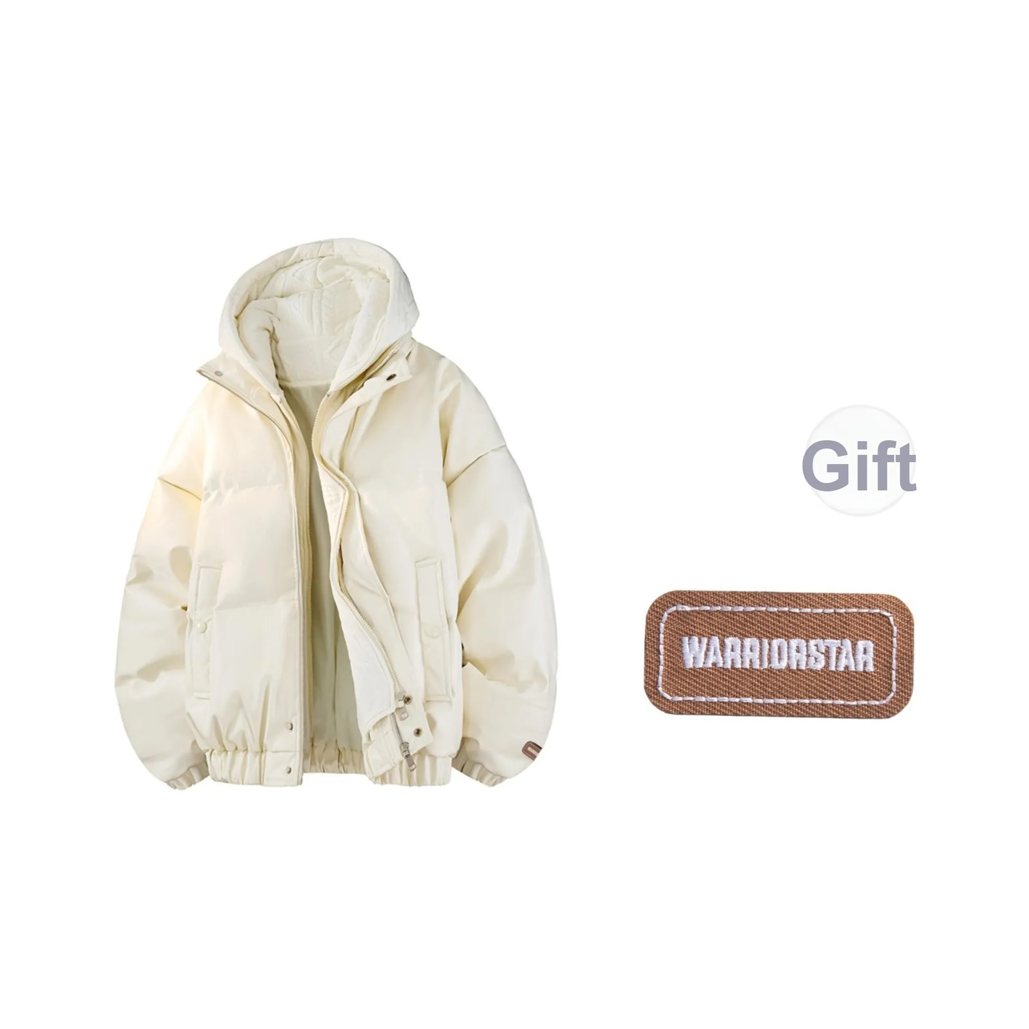 Warrior Стеганый хлопковый пуховик унисекс