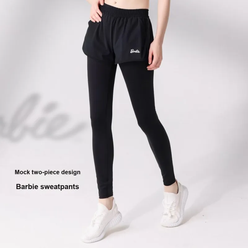 Barbie Sports Pants Women's Black-5