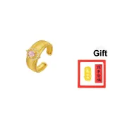 Heart-Shaped Pigeon Egg Ring[Pink]