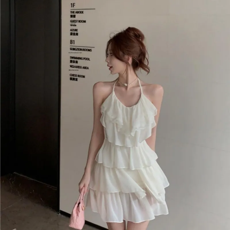 GLEE DIARY Slip Dresses Women's-4