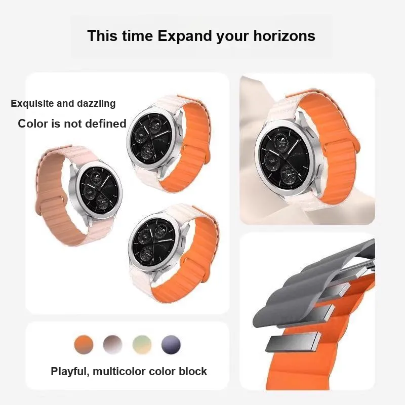 IBOANN Watch Band Xiaomi Compatibility Silicone Material-19
