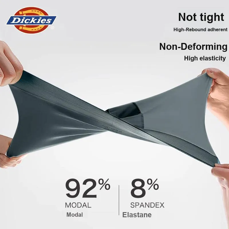 Dickies Underwear Gift Box Men's Seamless High Rebound Boxer Briefs 3 Pack-25