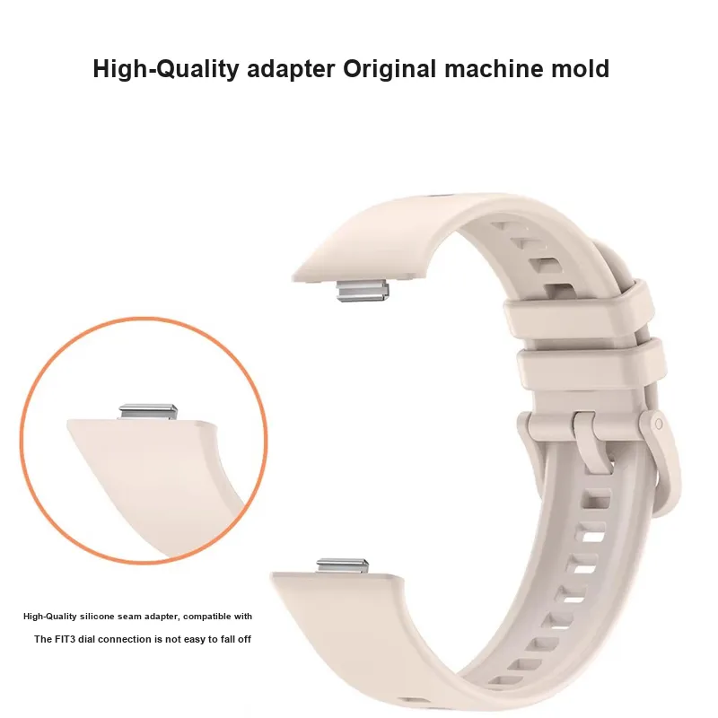 CHUANGYIDA Huawei Compatibility Watch Band 150~215mm Silicone Material-3