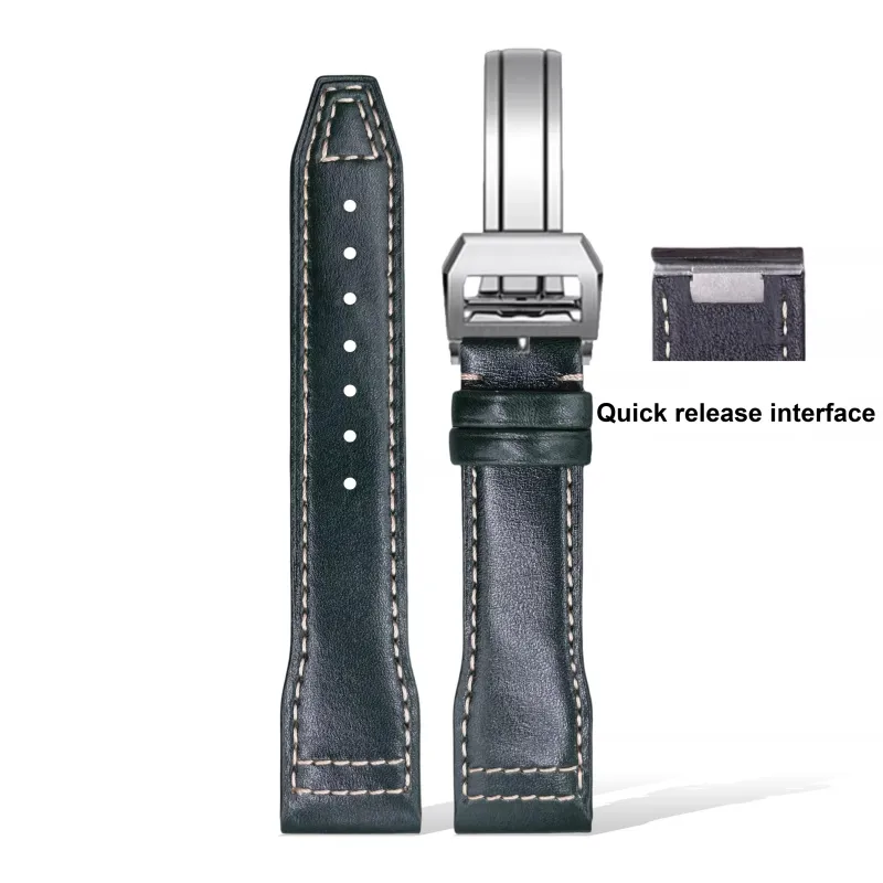 Yuloran Watch Band Global Compatibility Genuine Leather Material-19