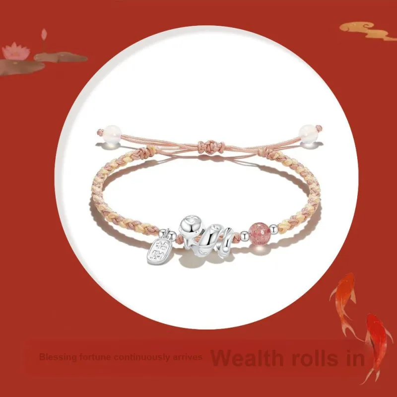 Crafts Women's 999 Fine Silver Bracelets Unisex-1