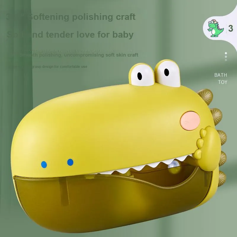 YISBRO Dinosaur Music Spit Bubble Machines-2