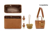 [Brown Style]Flannelette Liner+Abrasion-Resistant Buckle (Comes with Charm)