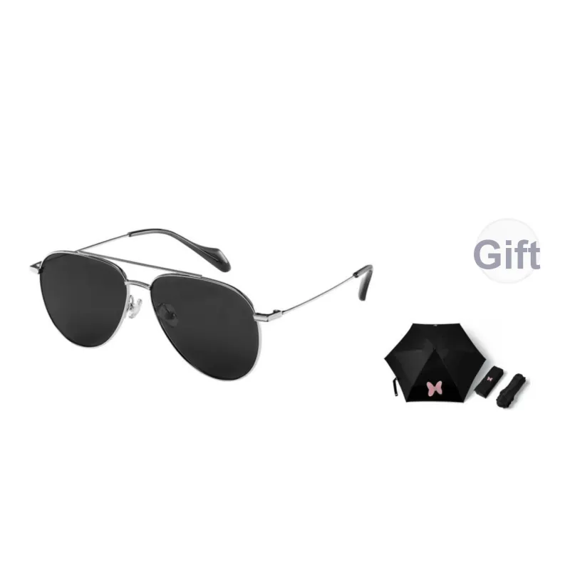 MUJOSH Aviator Double Layer Design Outdoor Sunglasses With Frog Shaped Frame Trendy And Cool Sunglasses Unisex-4