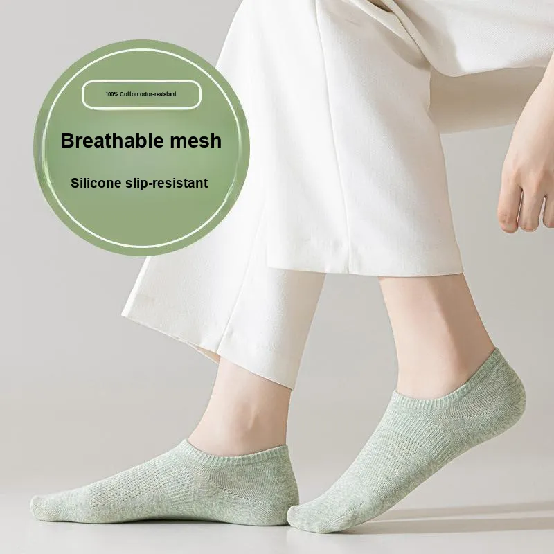 ROBINHOOD No Show Socks Women's Box 4 Pack-1