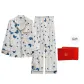 Blue Butterfly (Long-Sleeved Top+Pants)