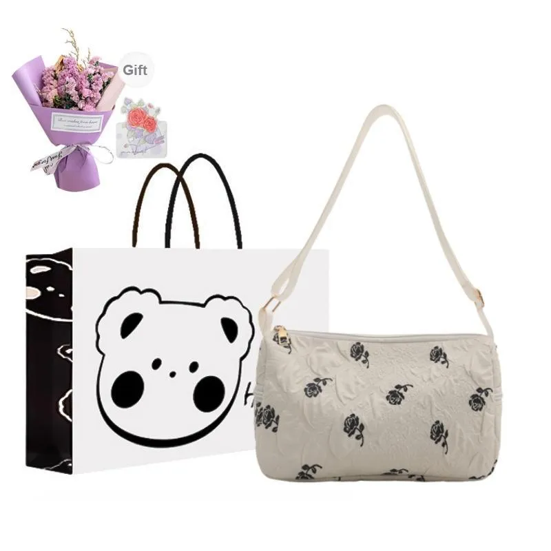 NX DOUGHNUT Special Material Portable Crossbody Bag, Shoulder Bag Women's-12