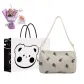 White+Exclusive Shopping Bag+Greeting Card+Dried Flower