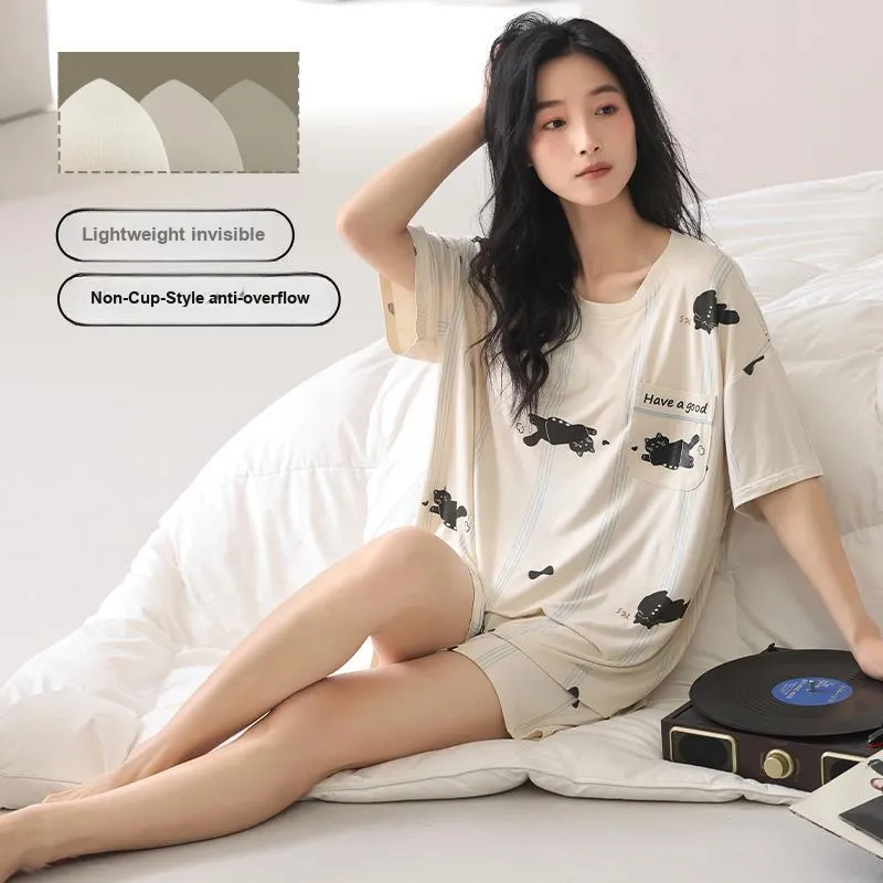 PLANDOO Women's Pajama Sets-4