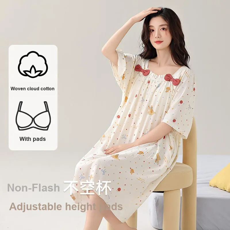 MADALLO Women's Nightgowns-1