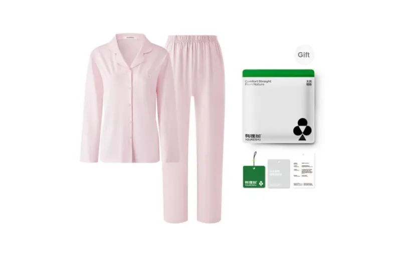 YOUKESHU Pajama Set Unisex Gift Box Set-12