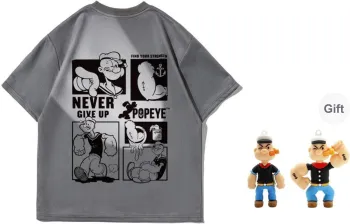 POPEYE Summer T-Shirt Unisex Graduation Season Includes Gift Box Set
