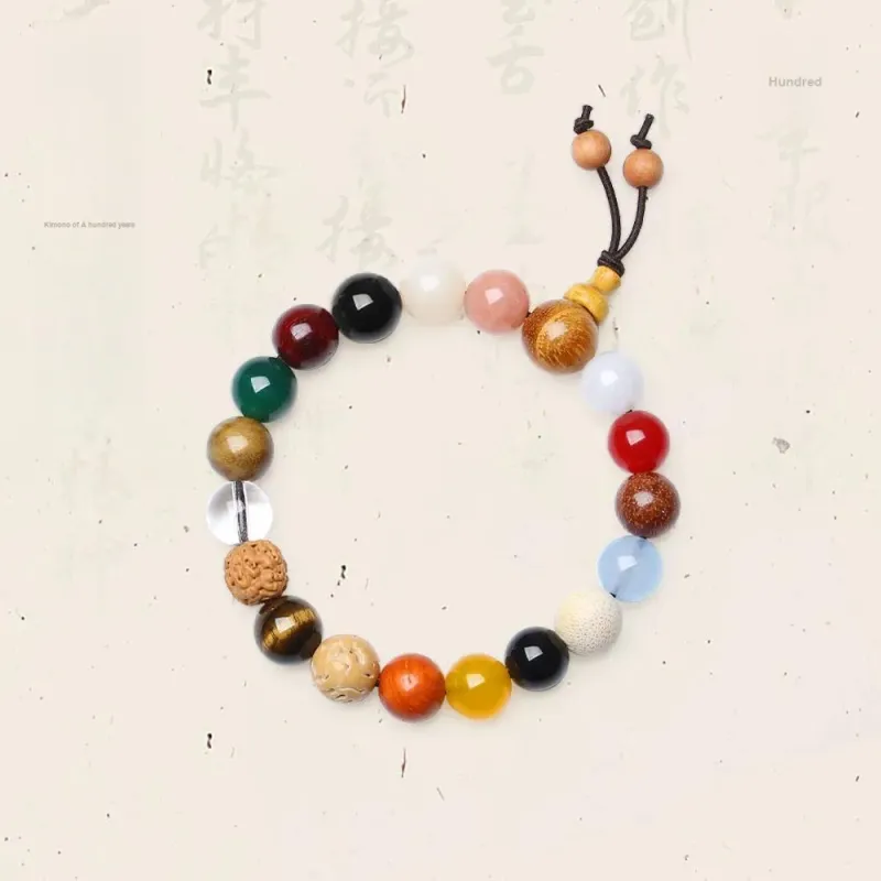 Ryukyu Bodhi Root Bracelets Unisex-2