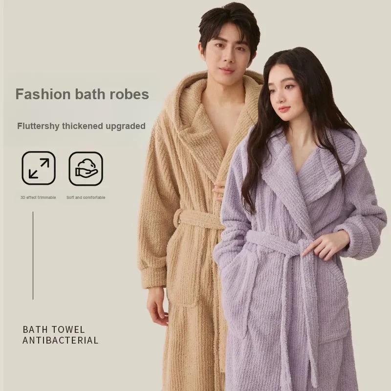 MIIOW Unisex Bath Robes-15