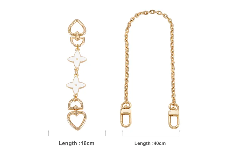 GUYI Metal Bag Accessory Bag Strap Women's Gold Tone-71