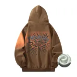 Coffee Hooded (Fleece-Lined and Thickened)