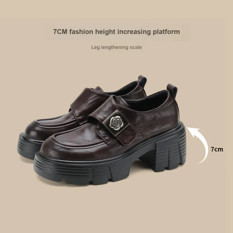 Safiya Chunky Heel Loafers Women's-8