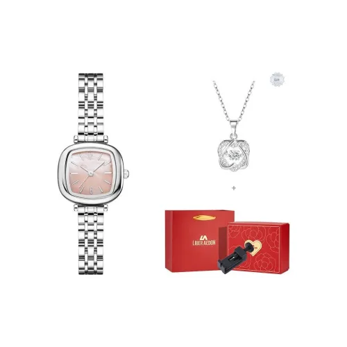 LIBER AEDON Наручные часы Кварцевый механизм Мать жемчуга Циферблат Цвет Женские часы