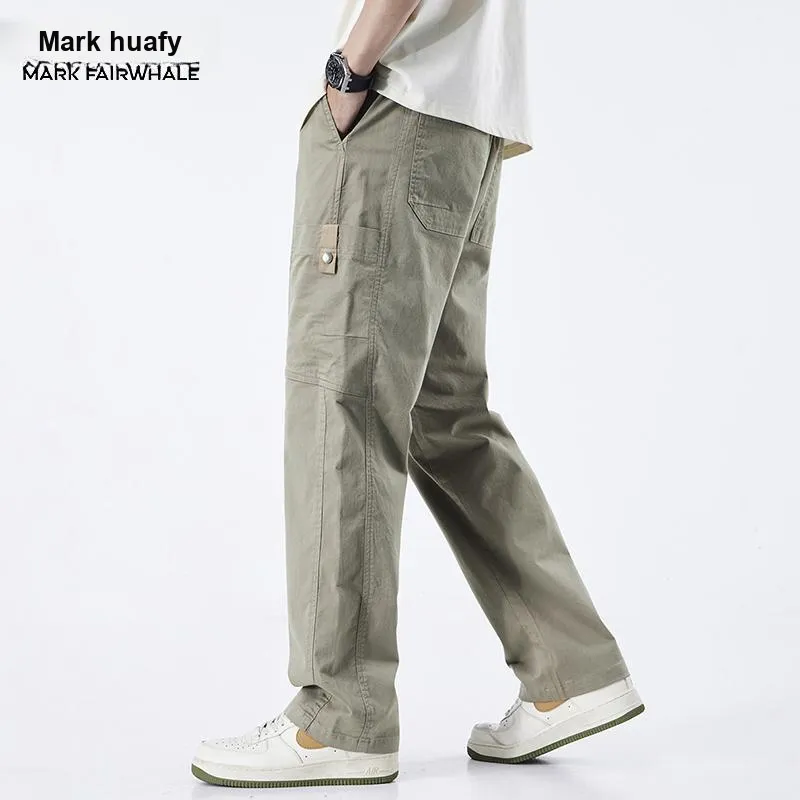 FAIRWHALE Casual Pants Unisex-12