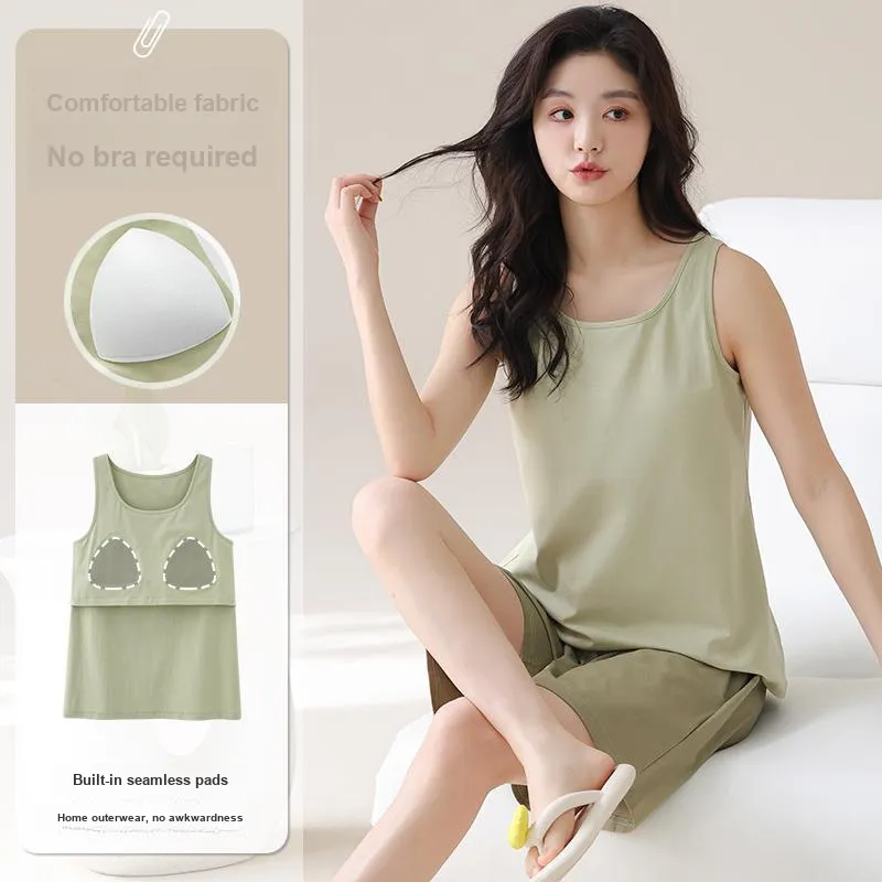 MADALLO Pajama Set Women's Green-1